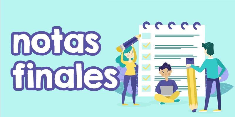ENTREGA NOTAS FINALES